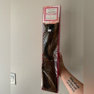 30 inch pocket bun ponytail extension